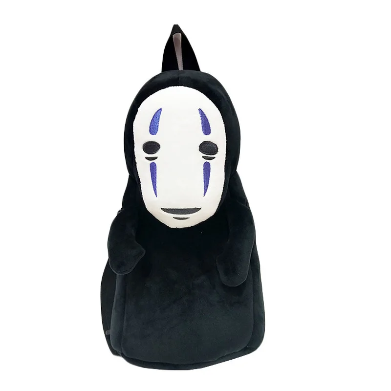 Рюкзак Spirited Away для мужчин без лица Мужская школьная сумка с аниме мультяшным