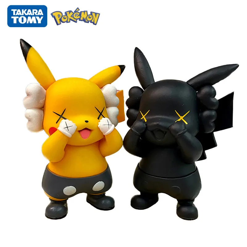 TOMY Pokemon Tide бренд KAW Pikachu желтая версия куклы модель ручной работы мультфильм аниме
