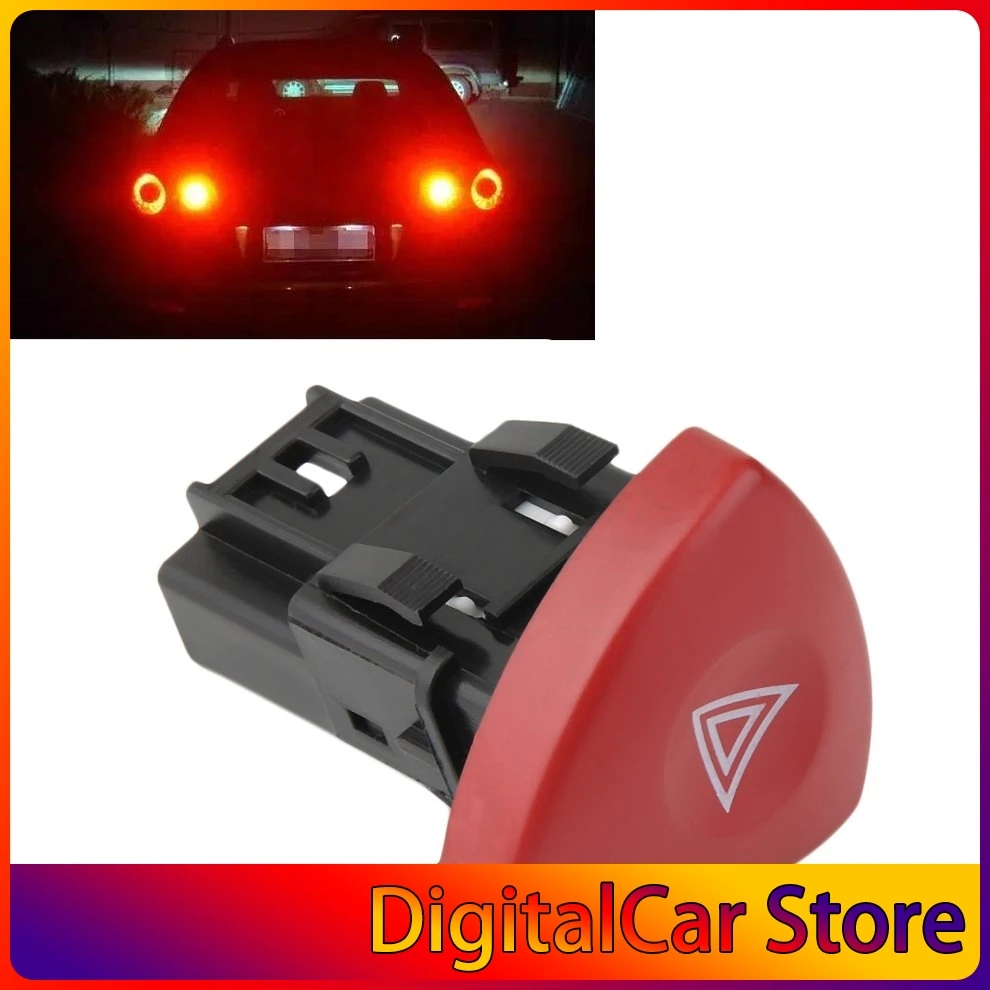 

1 шт. аварийный Проблесковый маячок Предупреждение светильник переключатель Warnblinker Schalter для Renault Laguna Master Trafic II Vauxhall ввиде горшка 01-14