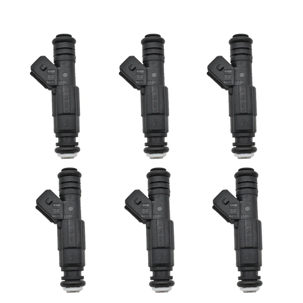 6x Fuel Injectors NOZZLE 0280155703 0280155703 0 280 155 703 FOR Jeep/Wrangler Cherokee 4.0L L6 Chrysler Dodge