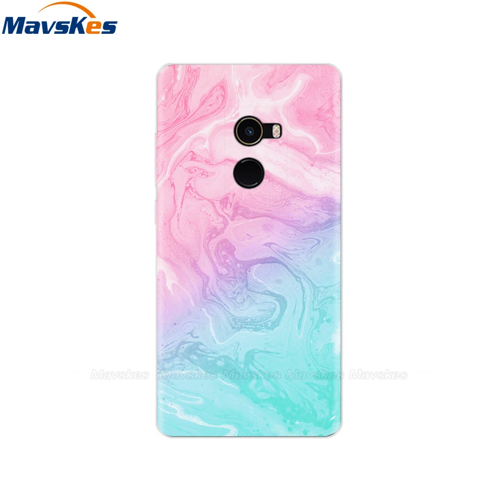 Silicone Cover For Xiaomi Mi Mix 2 Case Mi Mix 2S Back Cover For Xiaomi Mi Mix 2 5.99