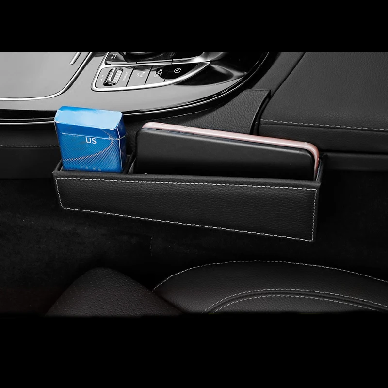 for mercedes benz e class w213 2019 inner gear shift side storage box holder phone box for left hand drive 1pc accessories free global shipping