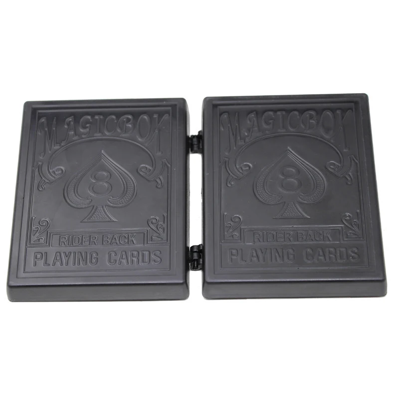 Сюрприз блок восстановления фокусы черная пластиковая коробка сломанной бумаги