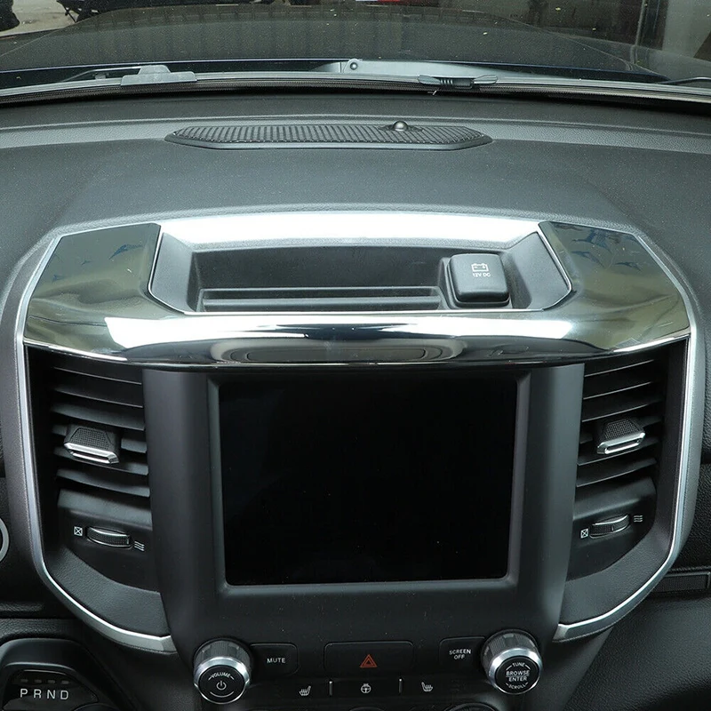 Центральная консоль коробка для хранения Крышка отделка декор F ram e Dodge RAM 1500 2018 2019