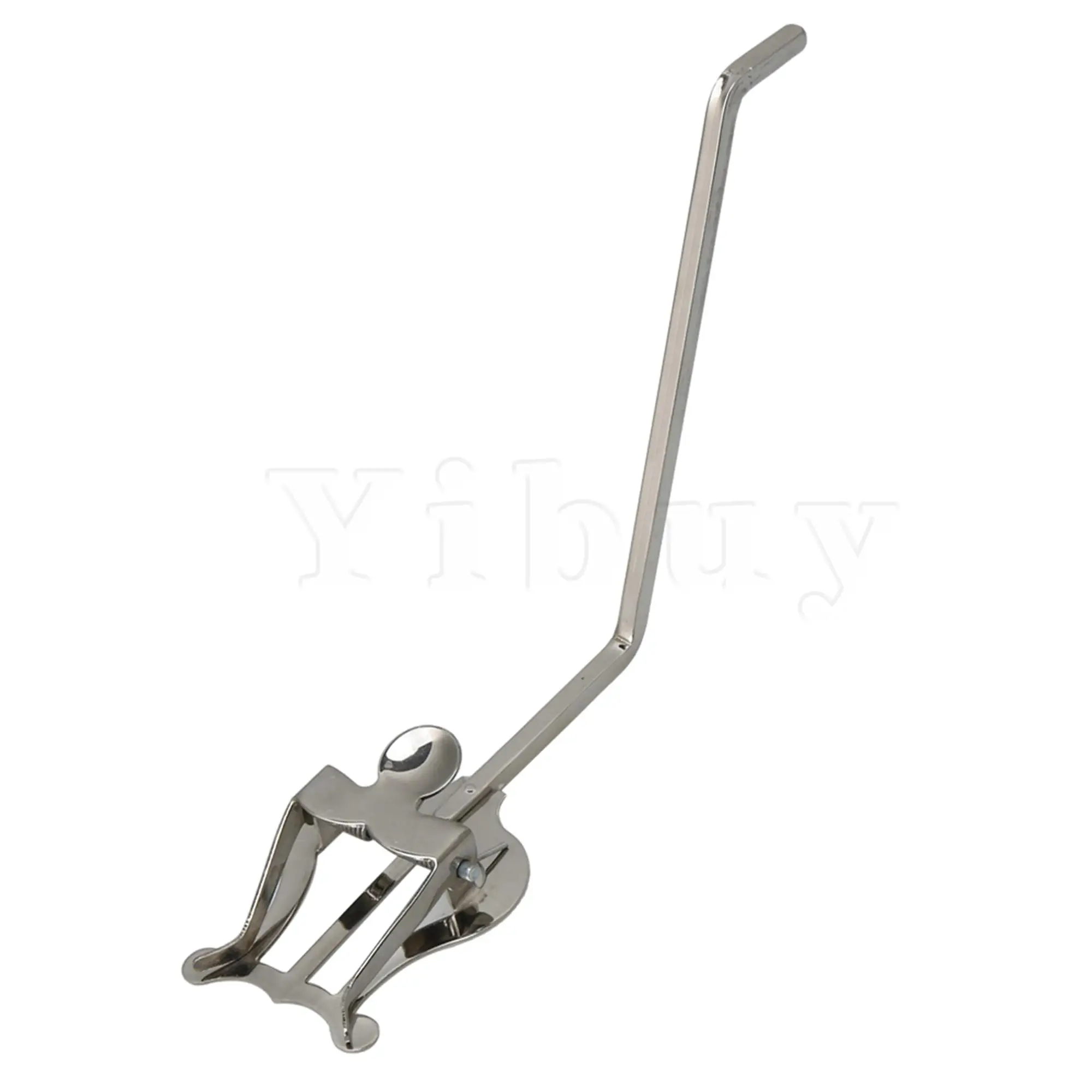

Yibuy Elegant Saxophone Marching Spectrum Clip Holder Clarinet Lyre Nickel Clamp-On Holder Lyre for Saxophone Silver