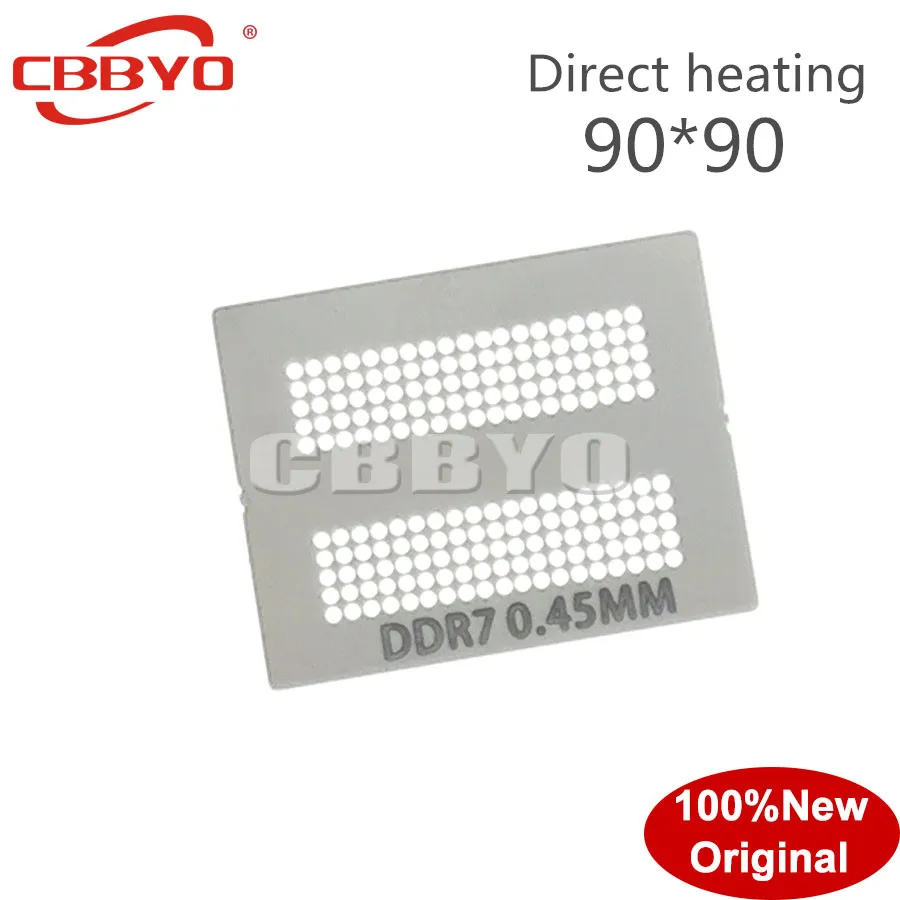 Трафарет с прямым нагревом 90*90 GDDR5X D9VRL D9VRK D9TXS D9V 190FBGA память BGA|Интегральные схемы| |