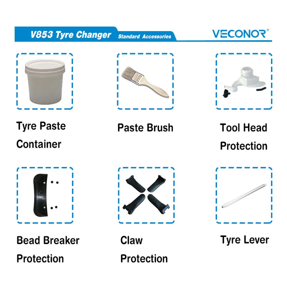 Полностью автоматический Наклонный автомобильный шиномонтажный станок и
