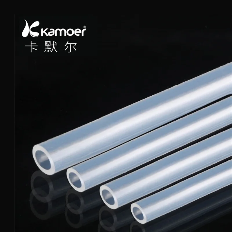Kamoer-Tubo de bomba peristáltica, manguera Flexible de goma de silicona resistente a altas temperaturas, resistente a la corrosión, tubo de grado alimenticio