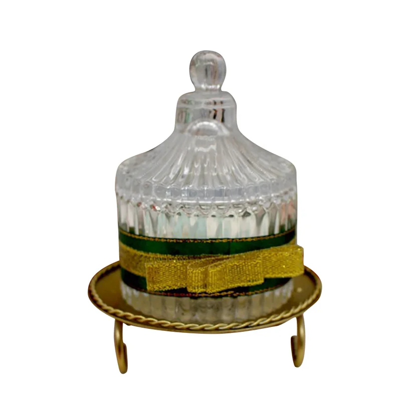 Геометрический подсвечник железный для украшения дома настольное