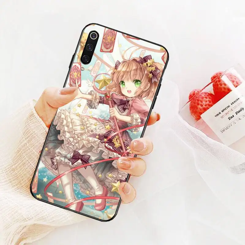 Мягкий чехол для телефона PENGHUWAN magic girl sakura с пользовательским фото Xiaomi Mi9 9SE 8SE Pocophone