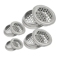 10pcs round air vent hole ventilation louver stainless steel mesh hole plug diameter 19253553mm flat surface wardrobe grille