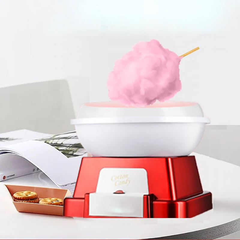 

Cotton Candy Machine 220v/110v Home DIY Children Automatic Fancy Mini Marshmallow Machine 450W Cotton Candy Maker