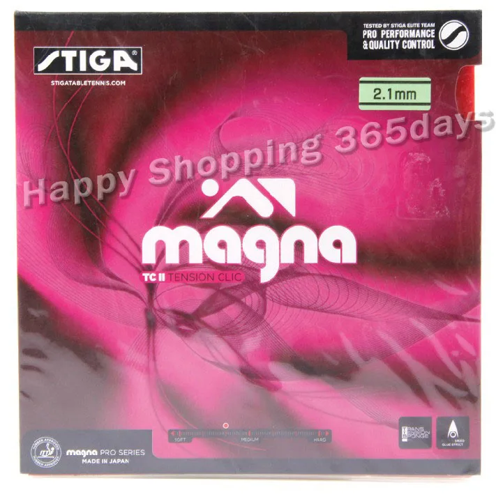 

Original Stiga MAGNA TC II (MAGNA TC 2) table tennis rubber for table tennis rackets Guo yue used racquet sport ping pong rubber