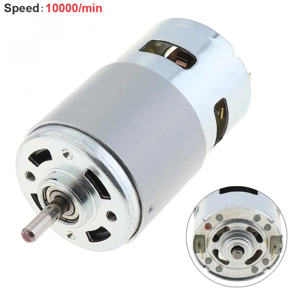 795 DC12V высокоскоростной двигатель 10000 об/мин двойной шариковый подшипник с