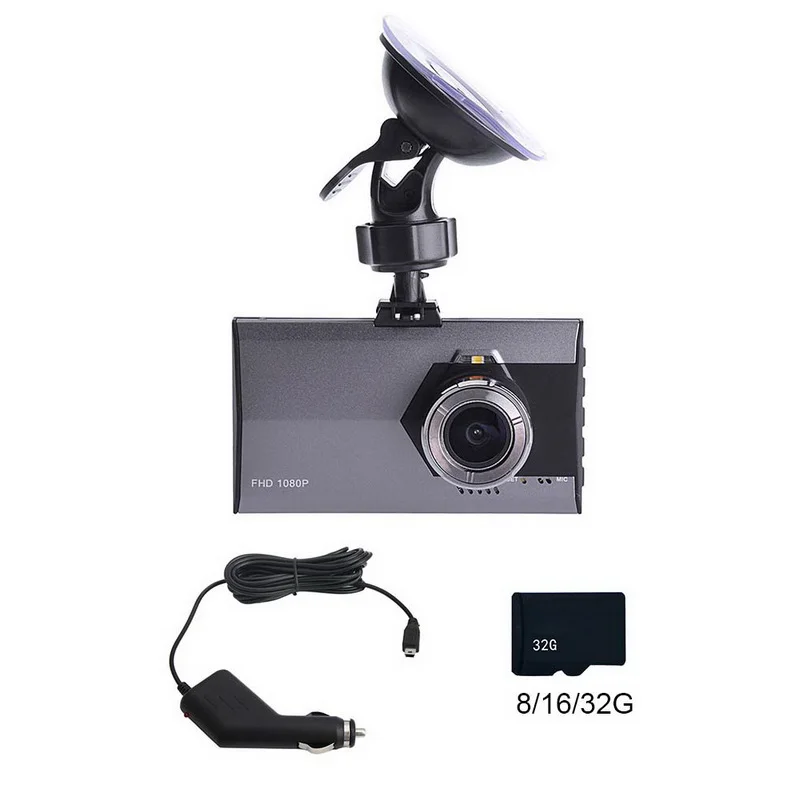HD 3 Inch TOSPRA 3," ips дисплей экран Автомобильный видеорегистратор камера Full HD 1080P зеркало заднего вида 170 градусов широкий угол ночного видения рекордер Dashcam - Название цвета: HD 3 Inch