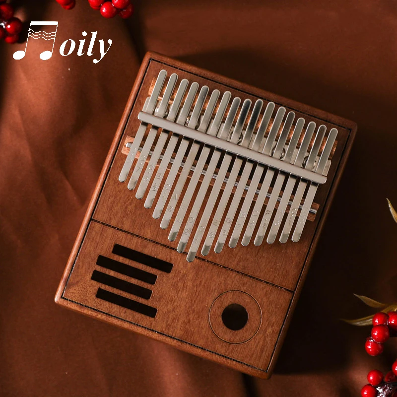 Новый 17 клавишный калимба красное дерево большой палец пианино Тело Музыкальные