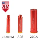 Тактический CAL.22320GA.308 красный точечный прицел Калибр Картридж лазерная указка Коллиматорный прицел для охоты