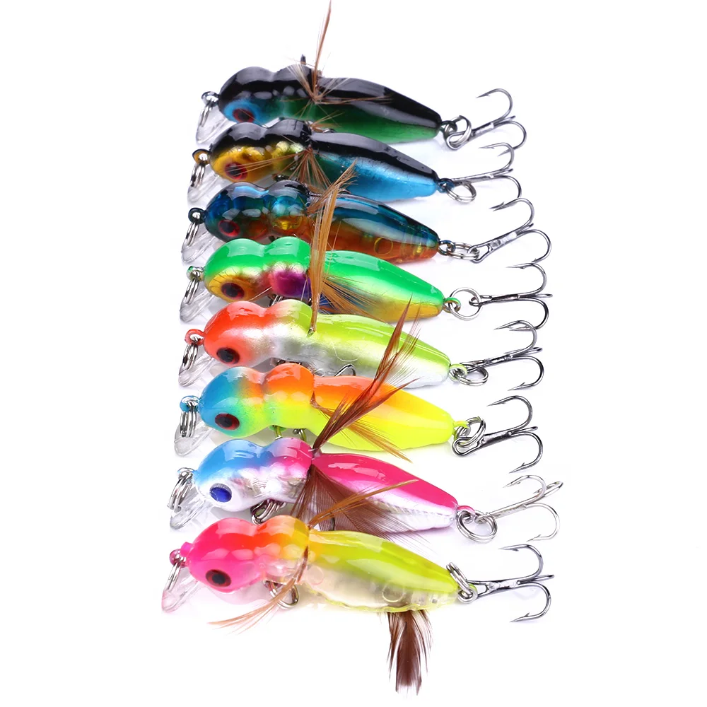floating top water Insect Lure Set Mixed Isca artificial Hard Bait Cicada Crankbait Frog Fly Fishing lure Wobblers Pesca | Спорт и