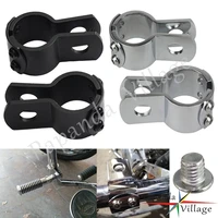 1 18 1 14 1 12 chrome motorcycle footpegs mounting clamps engine guard crash bar footrest peg clamps for harley