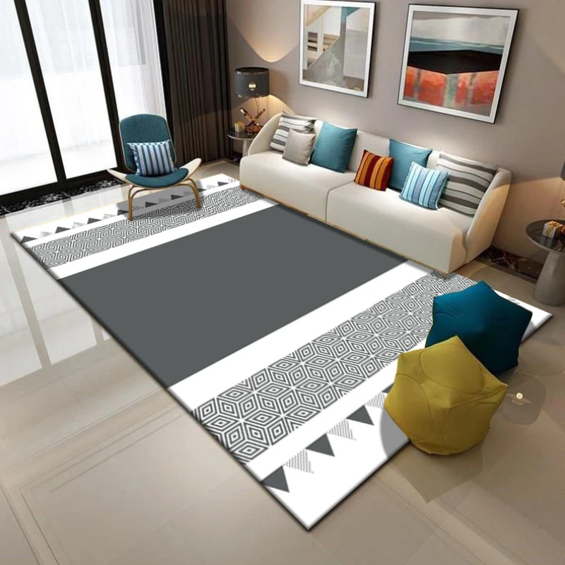 

Corridor Yoga Mat Customize Carpet Living Room Bedroom Carpet Furry Mat Lounge Rug Children Bed Room Minimalist Room Decor