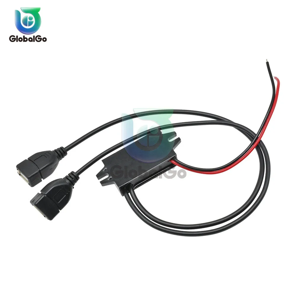 USB DC понижающий преобразователь модуль питания 7 20 в до 5 В 3 А 15 Вт