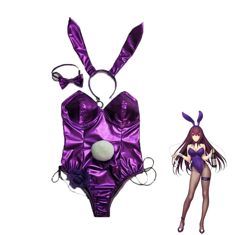

Fate/Grand Order Scathach Bunny Sexy Party Cosplay Costume