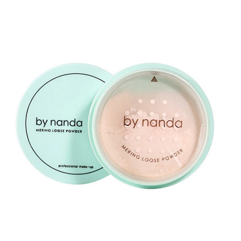 1 шт. 3 цвета полупрозрачная прессованная пудра с пуфиком для гладкого макияжа