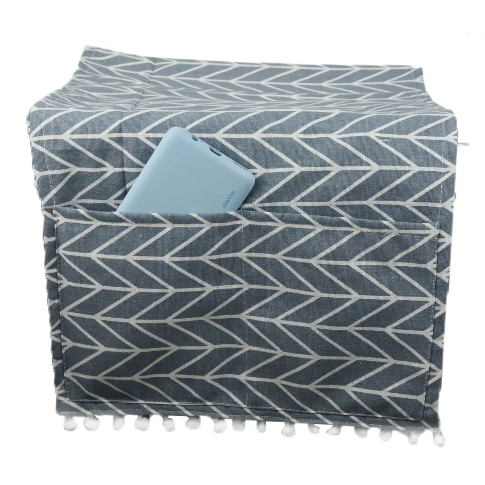 Чехол из хлопка и льна для холодильника стиральной машины микроволновой печи сетчатый пылезащитный чехол