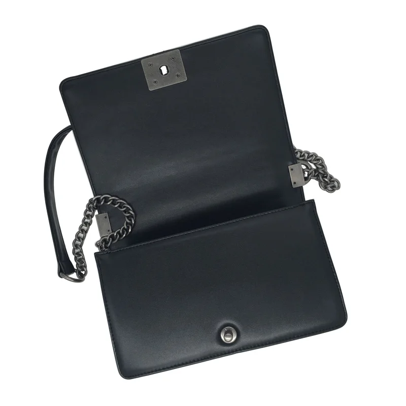 Luxury Brand Le Boy Bag Women Genuine Leather Lambskin Handbags Top Quality Designer Fashion Crossbody Messenger Chains Bags