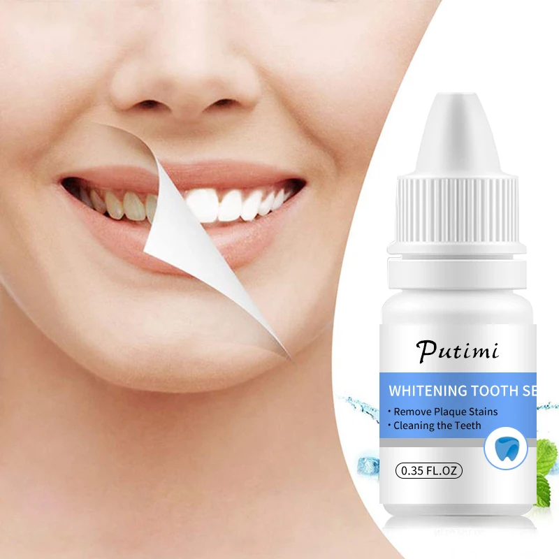 Teeth Whitening Essence Remove Serum Plaque Stains Brighten Bleaching Tooth Liquid Oral Hygiene Care Cleaner Healthy | Красота и