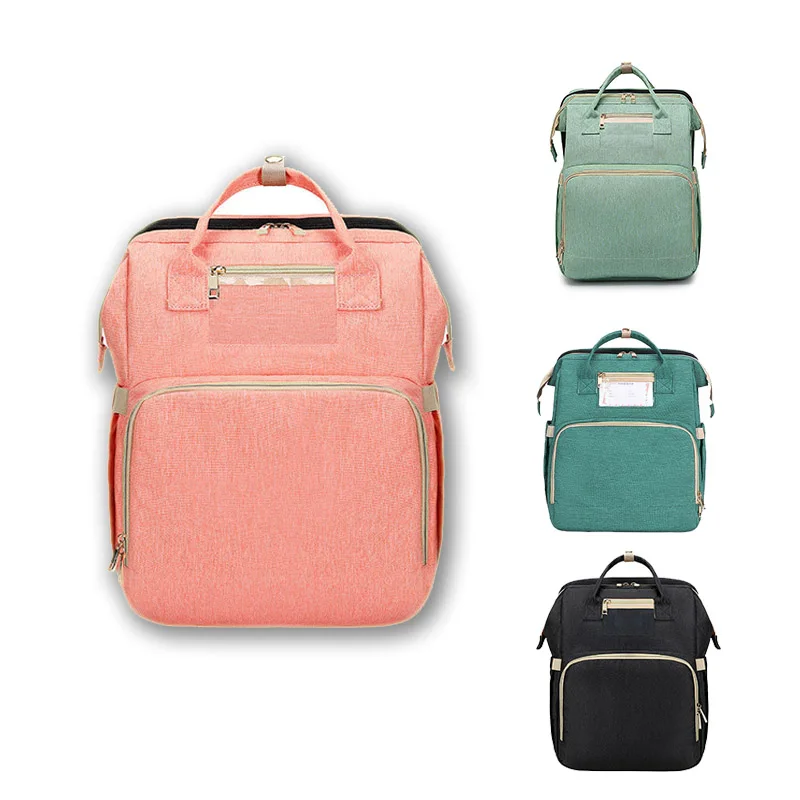 

Multifunctional waterproof outdoor travel diaper backpack bag Mommy large capacity bag Mommy baby diaper bag baby care bag