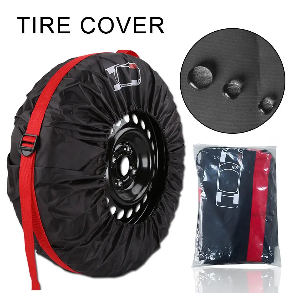 4 шт. колеса шины сумка Водонепроницаемый одежда для защиты от солнца запасного