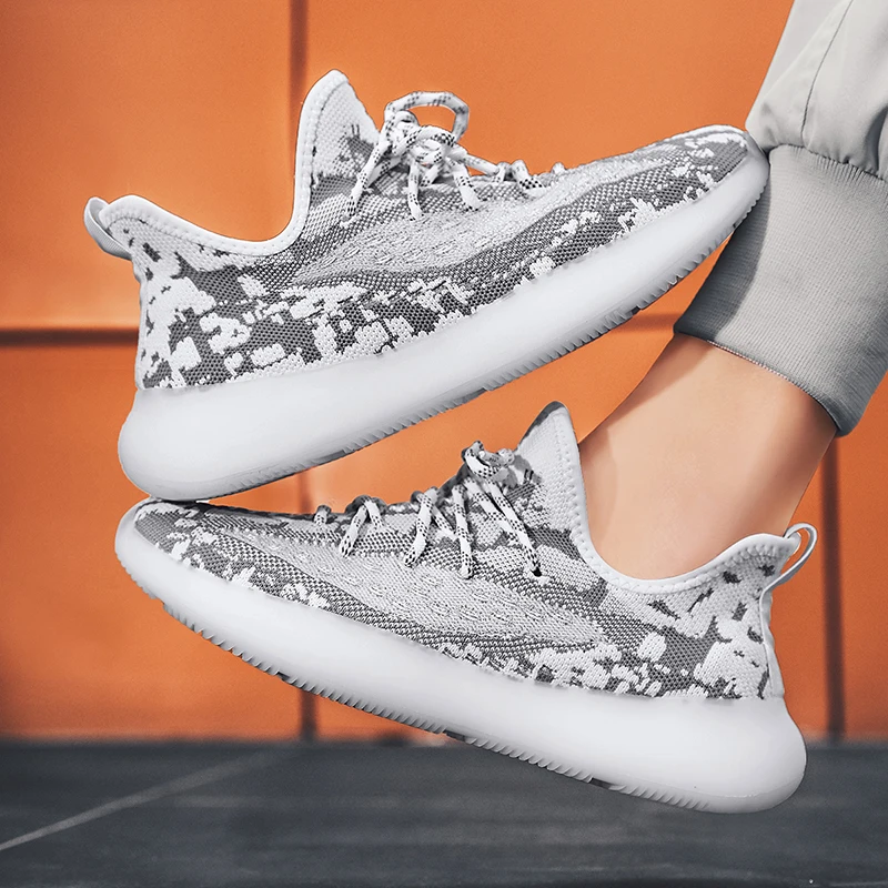 

Male Casual Shoes Mens Casual Shoes Fashion Sneakers Mesh Loafers White Winter Men Outdoor Slip-on Comfortable Sapato Masculino