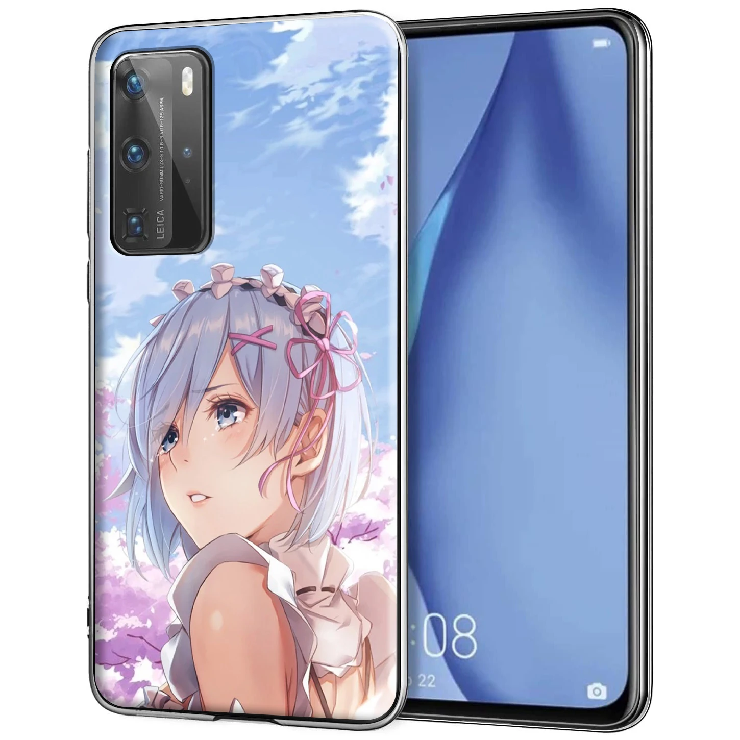 Anime Re Zero Rem Silicone Case for Huawei Mate 10 20 30 Lite Pro Nova 2 2i 3 3i 4 5i | Мобильные телефоны и аксессуары