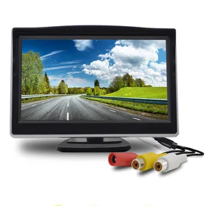 Зеркало заднего вида с ЖК-дисплеем 4,3 дюйма и монитором парковки, универсальное парковочное устройство для Chevrolet:CruzeEpicaAveoMalib