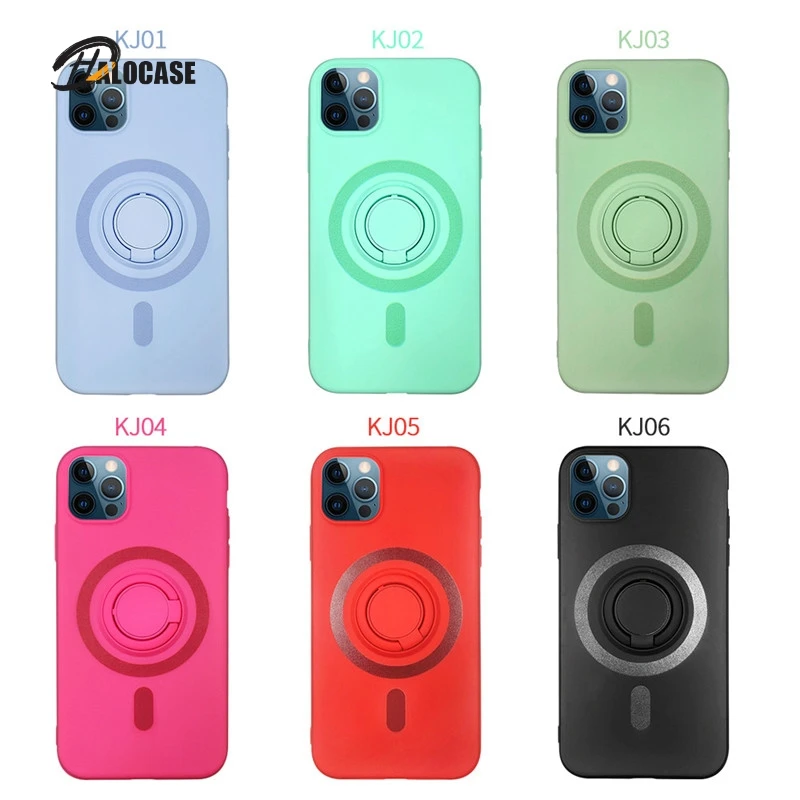 

Case For IPhone 12 Pro Max Luxury Liquid Mobile Phone Case With Ring Buckle Protective Cover Shell For iPhone 12 Mini 12 Pro