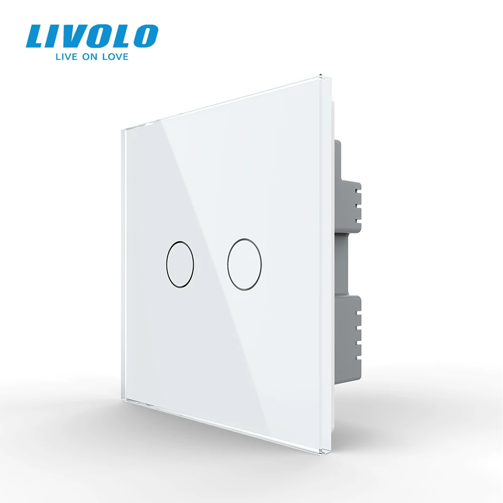 Livolo UK B6 стандартный настенный светильник сенсорный выключатель interupter квадратная