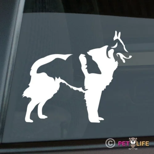 

Belgian Sheepdog Sticker Die Cut Vinyl window decal