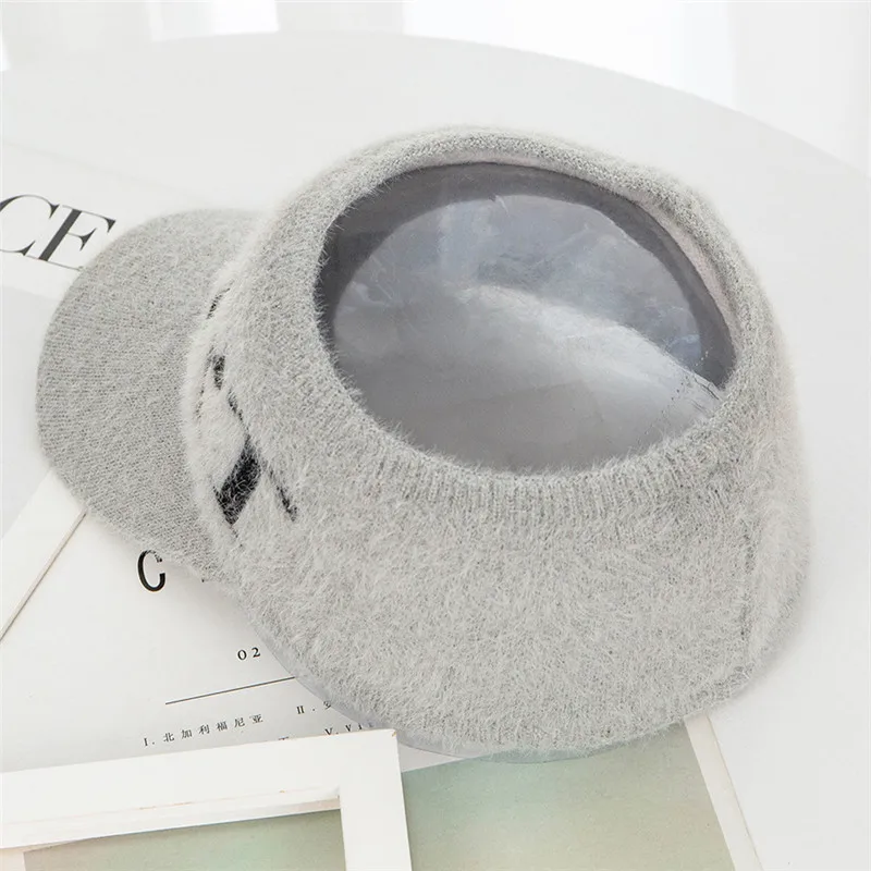 USPOP 2019 новые женские бейсбольные кепки с бархатной подкладкой вязаные зимние