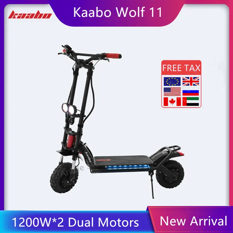 Оригинальный умный электрический самокат Kaabo Wolf Warrior II 60 в 25 Ач/35 Ач LG с