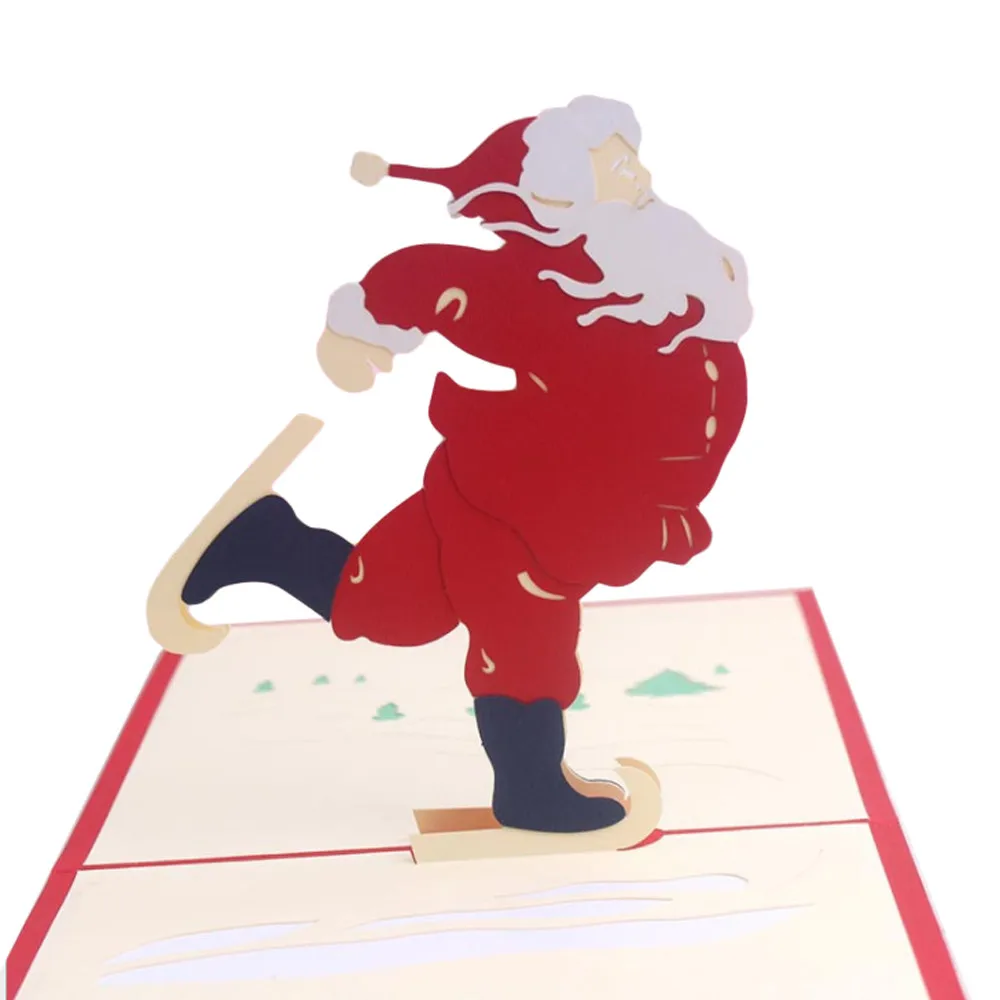 Подробные сведения о 3D всплывающие открытки рождественское поздравление