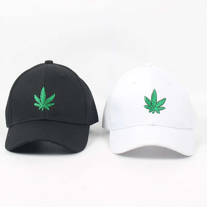 

Men New Maple Hemp Leaf Embroidery Baseball Hat Avoid Outdoor Sun Hot Women Best Adjustable Travel Baseball Cap