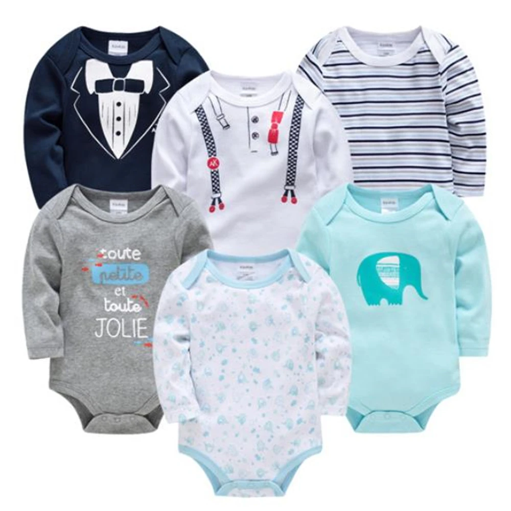 Хлопковые боди для новорожденных Ropas Bebe De комбинезон младенцев одежда с героями