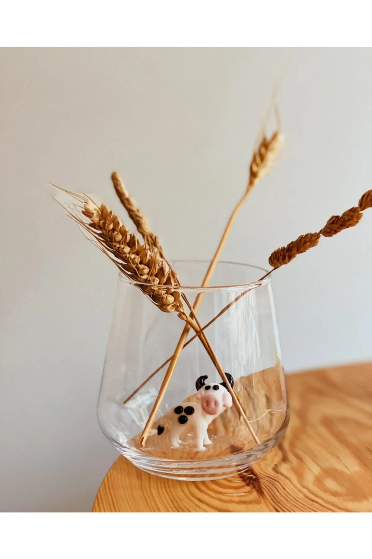 

Handmade Cow Water Cup (345 cc), Cow Figure Glass Cup From Glass Master, great Gift for Kids, Cow Lovers Come Here