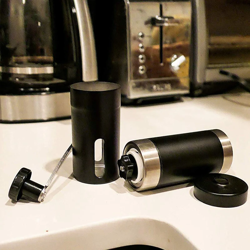 Ручная кофемолка регулируемый селектор помола портативная ручная идеально