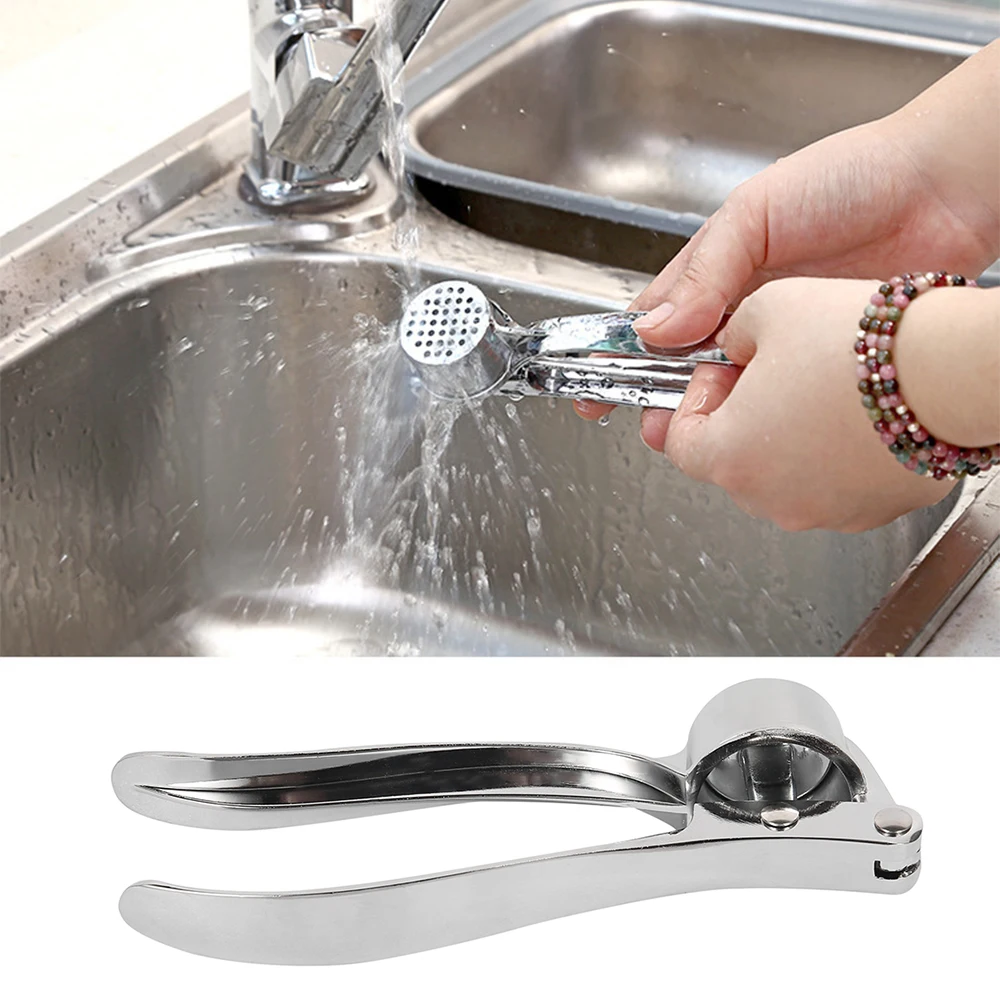 Нержавеющая сталь чеснок прессы сплав Кухня выжать инструмент для фруктов и