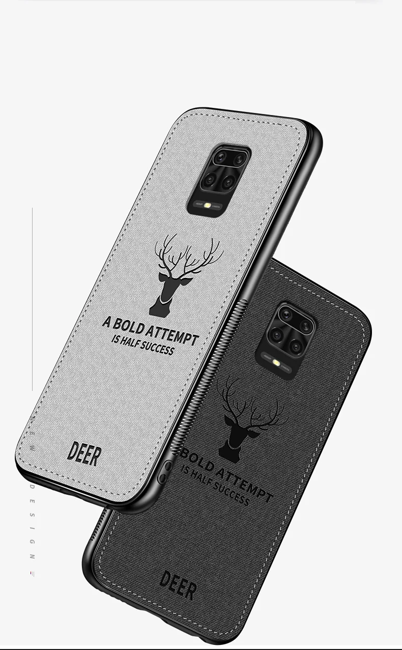 Ткань олень ткань матовый чехол для Xiaomi Redmi Note 9S Note9s Pro MAX Mi 8 9 10 SE A1 A2 A3 CC9 2 3 Mix2 F1 Poco X3