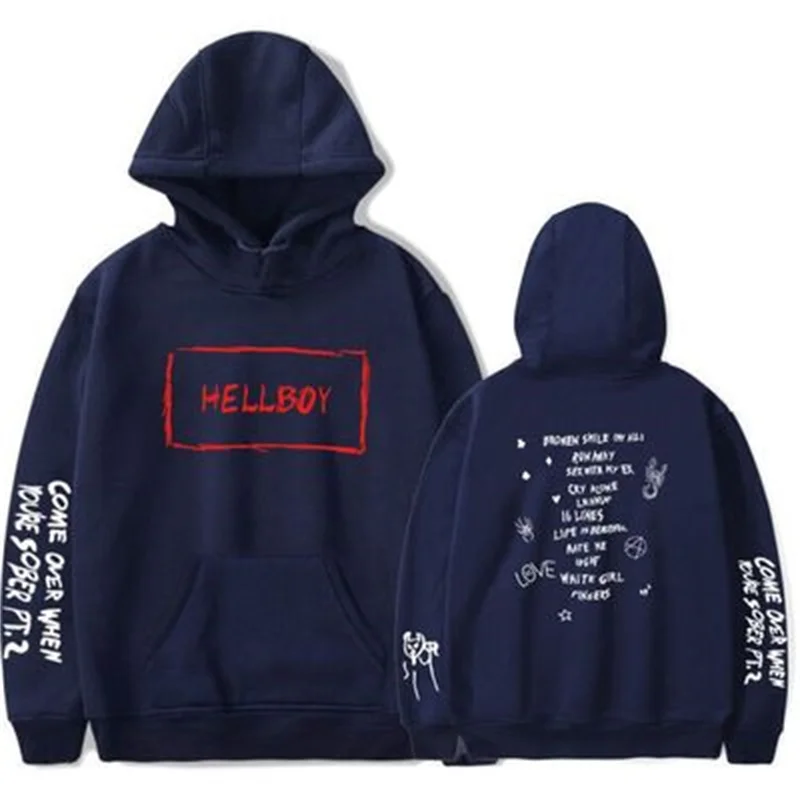 

Autumn New Casual Men Hoodies Sweatshirts Singer Cosplay Fashion Hoody Hip Hop Harajuku Plus Fleece S-3XL