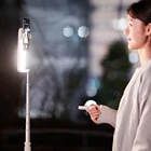 Портативный многофункциональный держатель для телефона, подставка для макияжа Youtube Live, беспроводная светодиодсветодиодный лампа с регулируемой яркостью для селфи, вращение на 360 градусов