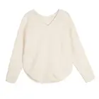 Женский трикотажный свитер с длинным рукавом